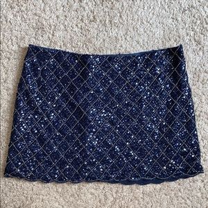 Elegant evening short skirt